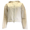 Load image into Gallery viewer, Peserico Cream / Silver Monili Beaded Detail Hooded Full Zip Jacket
