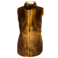 Load image into Gallery viewer, Max Mara Brown Rabbit Fur and Wool Vest
