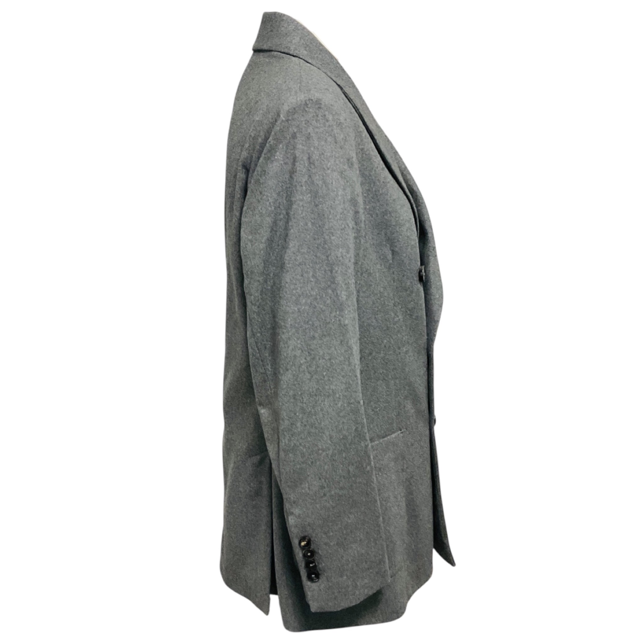 Circolo 1901 Grey Anthracite Melange Monochrome 'Masculine' Jacket