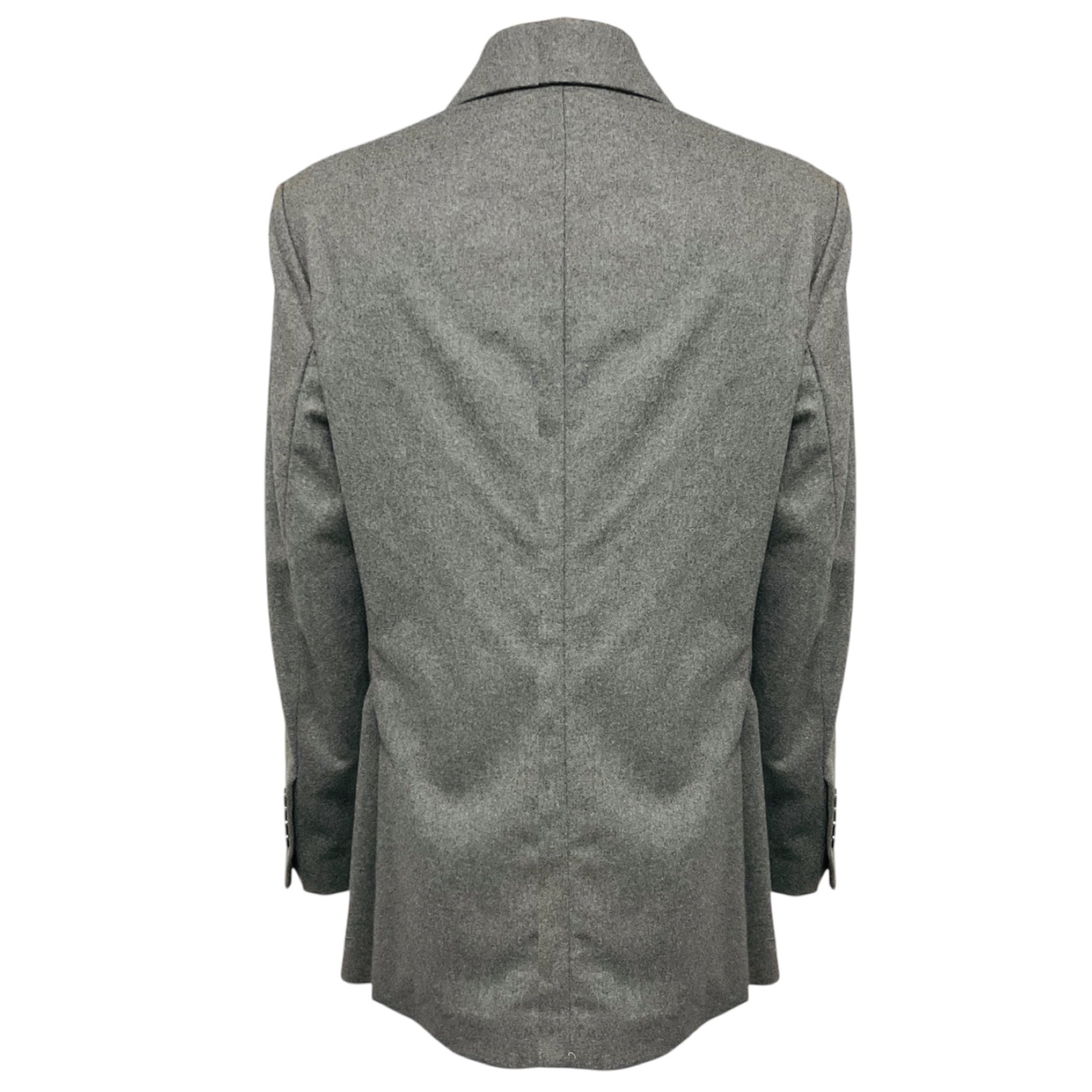 Circolo 1901 Grey Anthracite Melange Monochrome 'Masculine' Jacket
