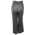 Load image into Gallery viewer, Fendi Grey Tailored Cropped Flared Wool Trousers
