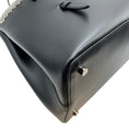 Load image into Gallery viewer, Alaïa Black Leather Eyelet Embellished Tote
