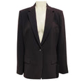 Load image into Gallery viewer, Theory Hickory Brown Admiral Crepe Staple Blazer

