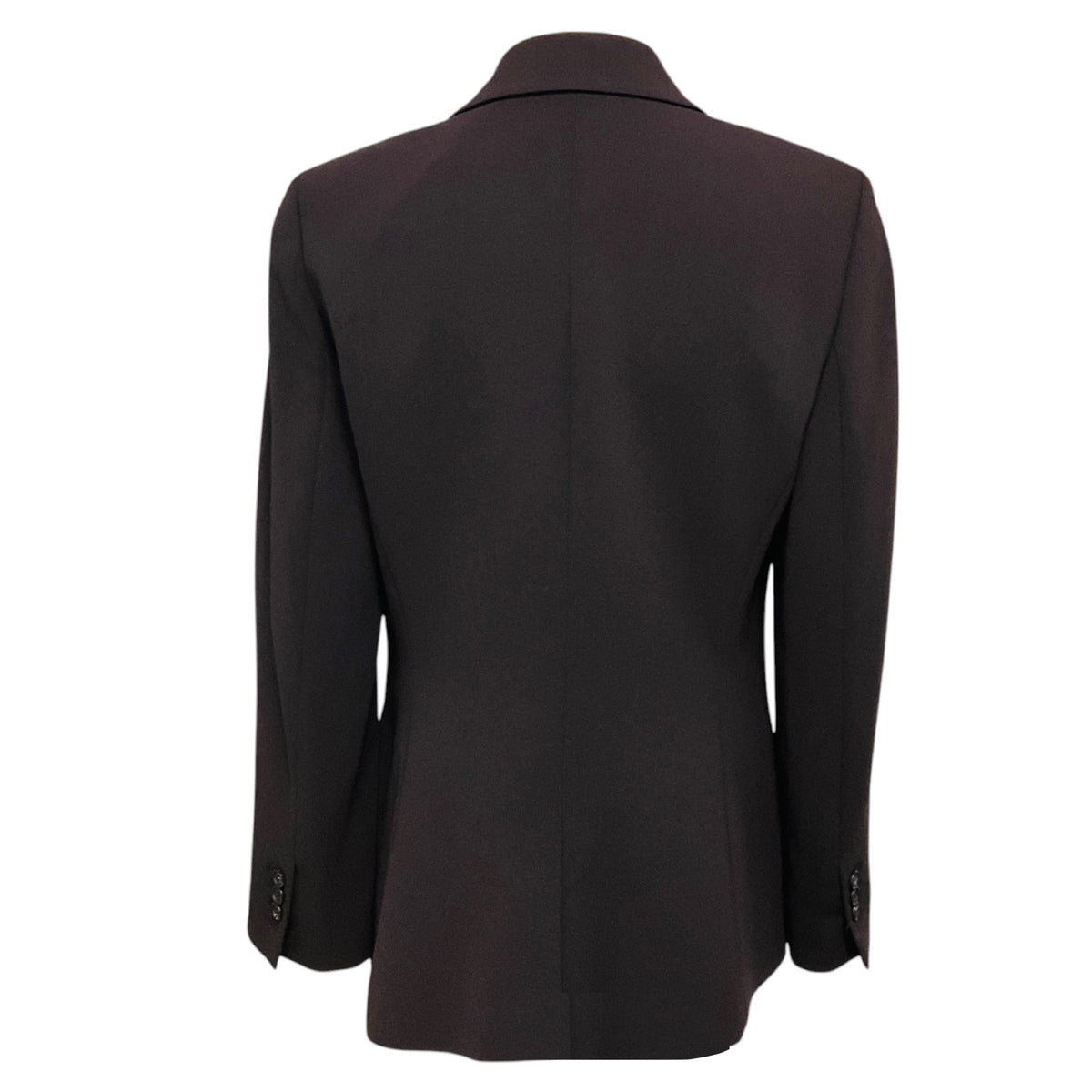Theory Hickory Brown Admiral Crepe Staple Blazer