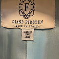 Load image into Gallery viewer, Diane Firsten Charcoal Grey Three Button Wool and Mohair Blazer
