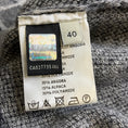 Load image into Gallery viewer, Fendi Grey / Black Angora and Alpaca Knit Sweater
