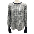 Load image into Gallery viewer, Fendi Grey / Black Angora and Alpaca Knit Sweater
