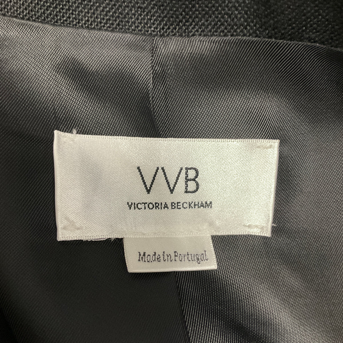 VVB by Victoria Beckham Black Tailored One Button Blazer