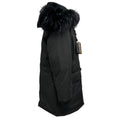 Load image into Gallery viewer, Dsquared2 Black Hooded Parka Coat with Fur
