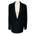 Load image into Gallery viewer, VVB by Victoria Beckham Black Tailored One Button Blazer
