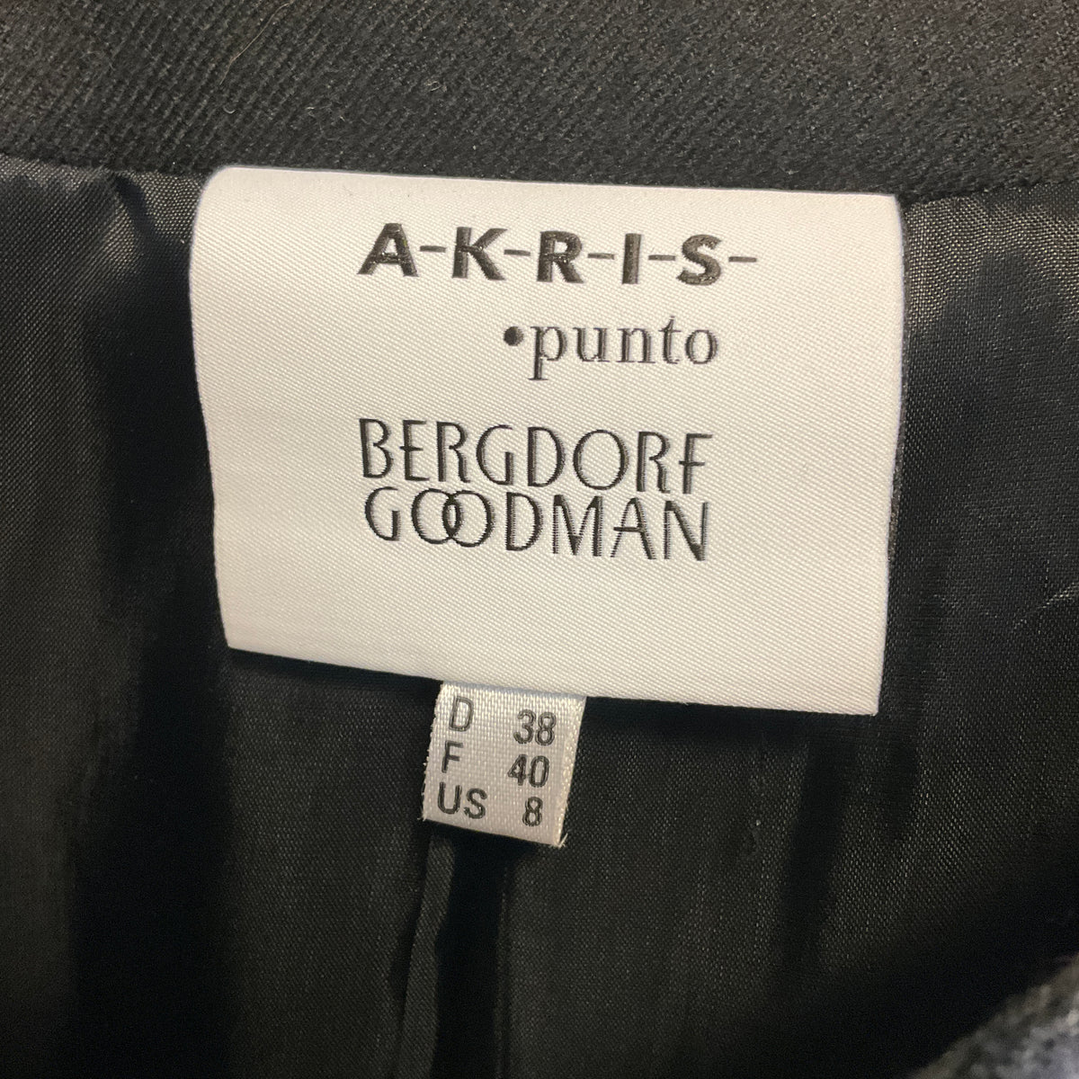 Akris Punto Blue Alpaca and Wool Tweed Jacket