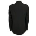 Load image into Gallery viewer, Akris Black One Button Crepe Blazer with Double Collar
