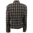 Load image into Gallery viewer, Etro Black / Beige Wool Windowpane Check Jacket
