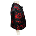 Load image into Gallery viewer, Marc Jacobs Black / Red Sequin and Bead Embellished Floral Jacquard Jacket
