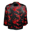 Load image into Gallery viewer, Marc Jacobs Black / Red Sequin and Bead Embellished Floral Jacquard Jacket
