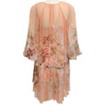 Load image into Gallery viewer, Zimmermann Blush Garden Floral Dancer Drawn Mini Dress
