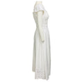 Load image into Gallery viewer, Altuzarra White Optic White Lily Cotton Eyelet Midi Dress

