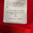 Load image into Gallery viewer, Ferragamo Red Crystal Embellished Long Sleeved Nylon Stretch Top
