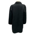 Load image into Gallery viewer, J. Mendel Black Fur Trimmed Wool and Cashmere Coat
