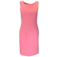 Load image into Gallery viewer, Prada Pink Sleeveless Wool Crepe Midi Dress
