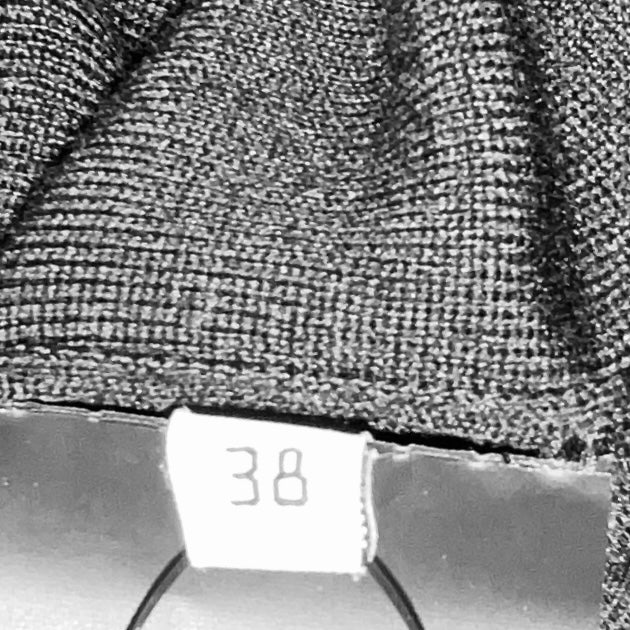 Balenciaga Black Long Sleeved V-Neck Wool Knit Cardigan Sweater with Snap Buttons
