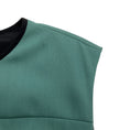 Load image into Gallery viewer, Narciso Rodriguez Green / Black Seam Detail Sleeveless Dress
