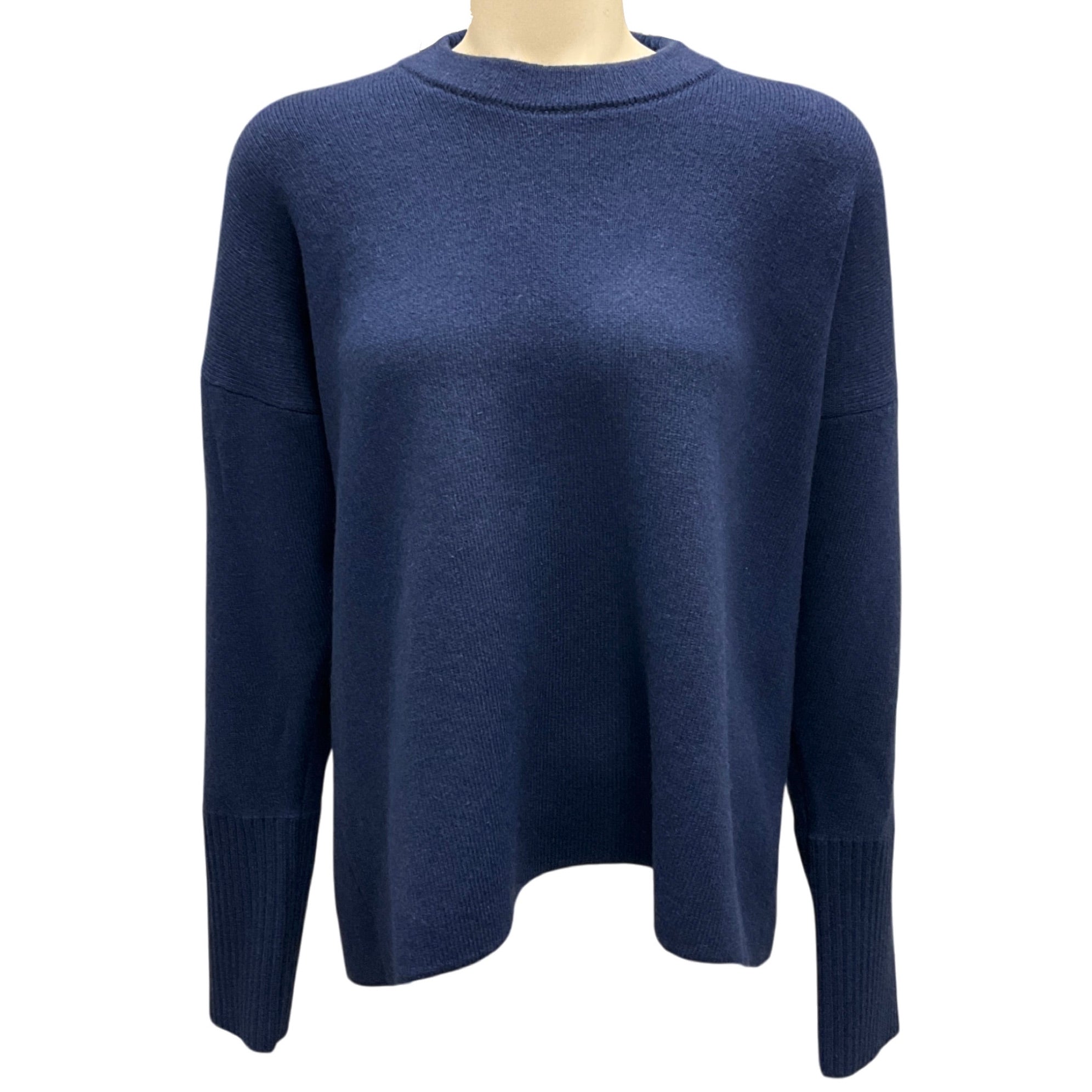 Proenza Schouler Blue Eco Cashmere Oversized Sweater