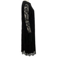 Load image into Gallery viewer, Escada Black Lace Long Sleeve Dress
