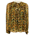 Load image into Gallery viewer, Ulla Johnson Tan / Gold Metallic Tiger's Eye Emilie Blouse
