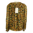 Load image into Gallery viewer, Ulla Johnson Tan / Gold Metallic Tiger's Eye Emilie Blouse
