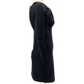 Load image into Gallery viewer, Coperni Black Jersey Twist Bodycon Dress
