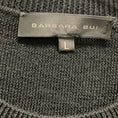 Load image into Gallery viewer, Barbara Bui Black / Silver Stud Embellished Wool Knit Crewneck Pullover Sweater
