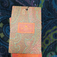 Load image into Gallery viewer, Etro Blue Multi Paisley Printed Velvet Waistcoat / Vest Top
