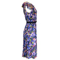 Load image into Gallery viewer, Jason Wu Blue Multi Belted Printed Pleated Dress

