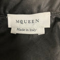 Load image into Gallery viewer, McQueen Black Ruffle Bow Cotton Shirt
