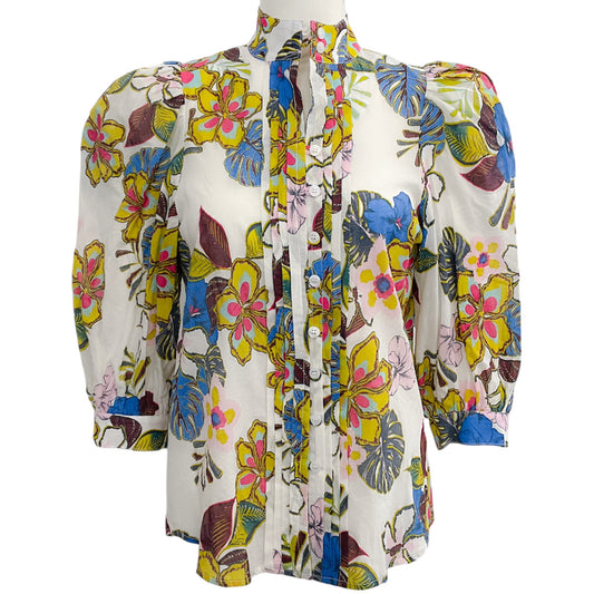 Smythe Tropical Multi Frontier Blouse
