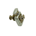 Load image into Gallery viewer, Chanel 2022 CC Resin Gold Plated Rhinestone Strass No. 5 Perfume Bottle Costume Brooch
