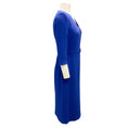 Load image into Gallery viewer, Judith & Charles Cobalt Blue V-Neck Belted Ora Dress
