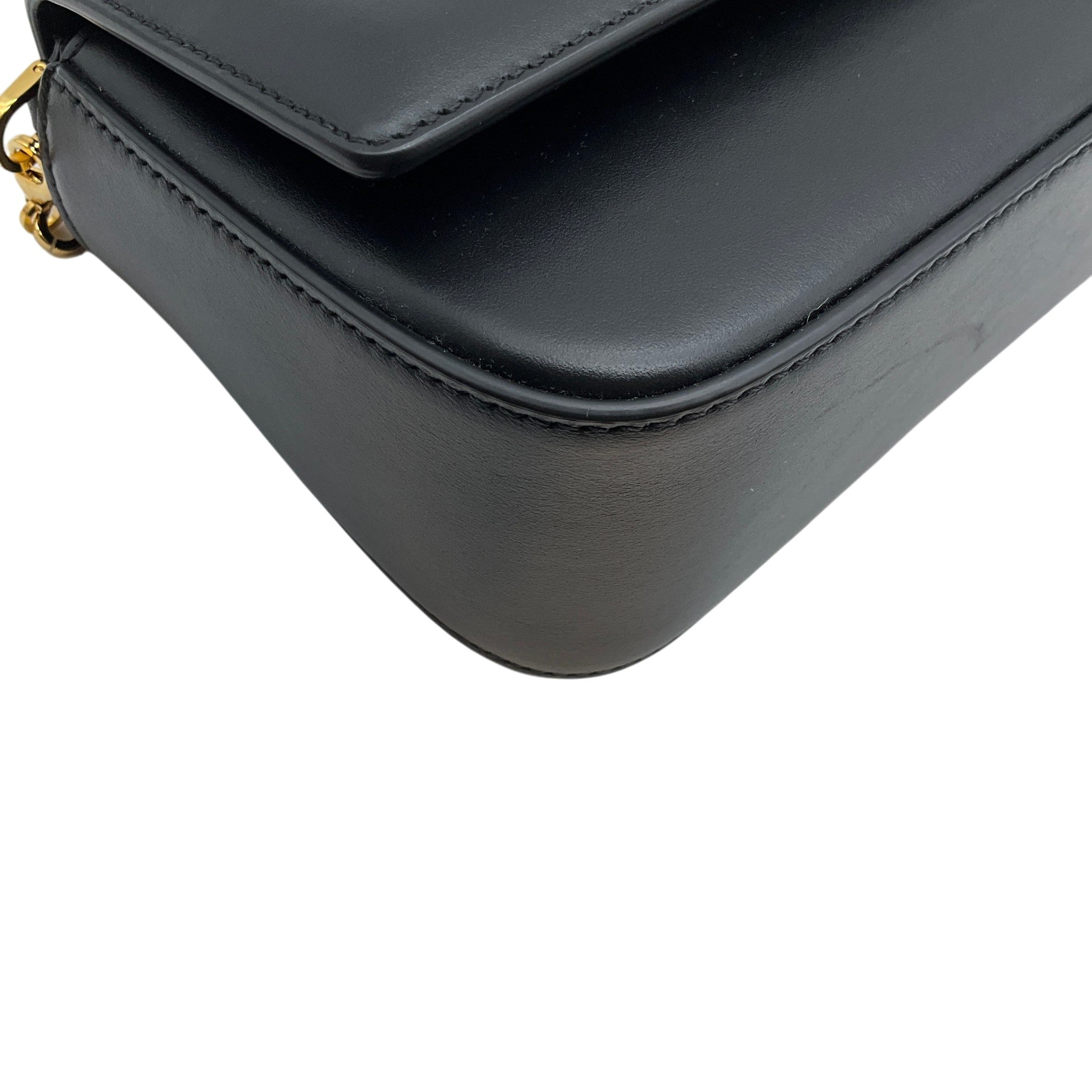 Tom Ford Black Leather Small Bianca Bag