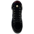 Load image into Gallery viewer, Chanel Black Velvet High Top Sneakers
