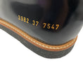 Load image into Gallery viewer, Woman by Common Projects Black Shine Derby Shoes
