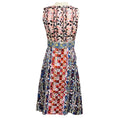 Load image into Gallery viewer, Peter Pilotto Pink / Blue Multi Printed Sleeveless Silk Midi Dress
