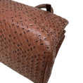 Load image into Gallery viewer, Bottega Veneta Roma Brown Intrecciato Leather Satchel
