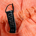 Load image into Gallery viewer, Lisa Marie Fernandez Orange Rosie Off-the-Shoulder Linen Maxi Dress with Belt
