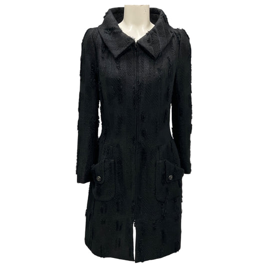 Chanel Black 2015 Fantasy Tweed Dress