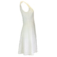 Load image into Gallery viewer, Lela Rose White Sleeveless Eyelet Lace Dress
