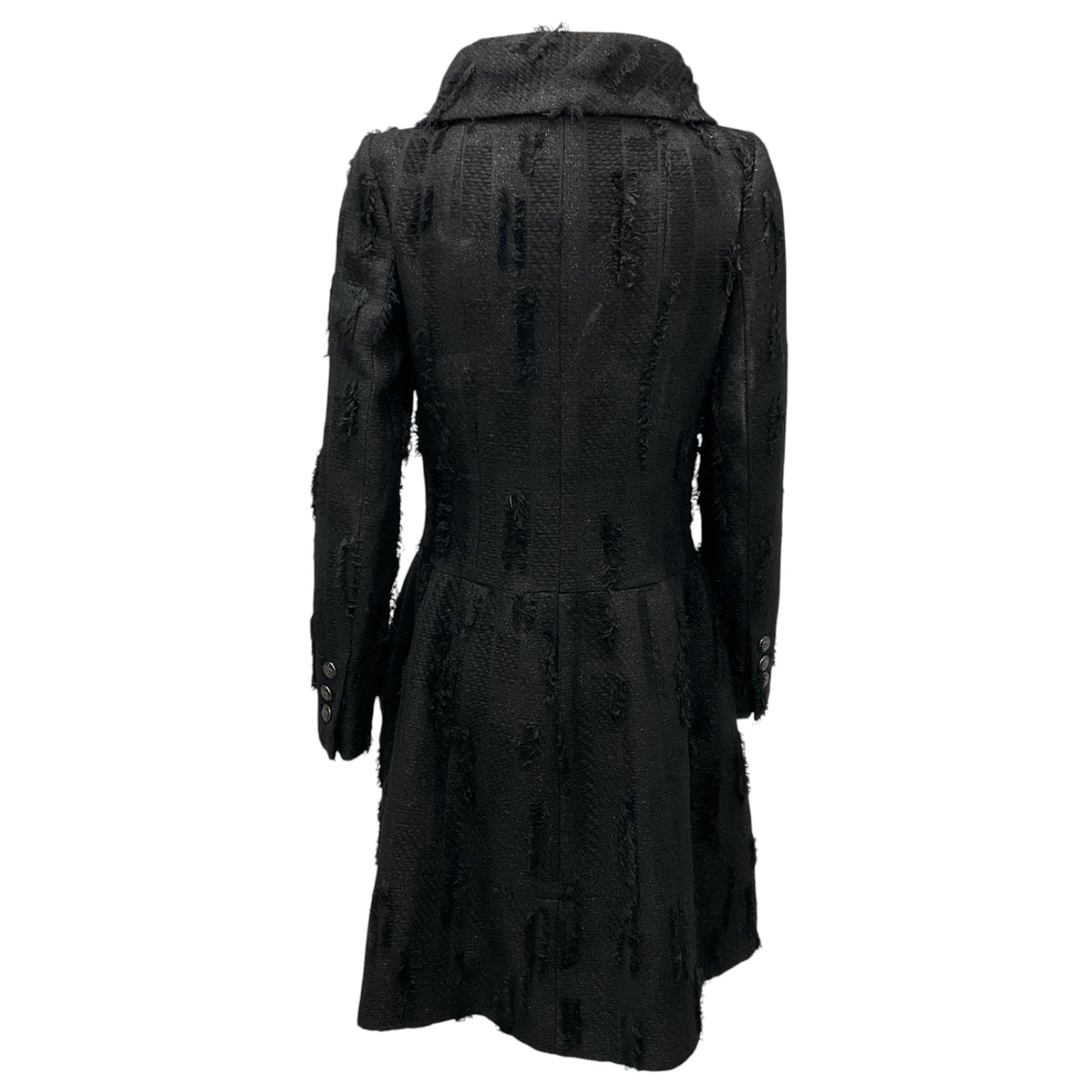 Chanel Black 2015 Fantasy Tweed Dress