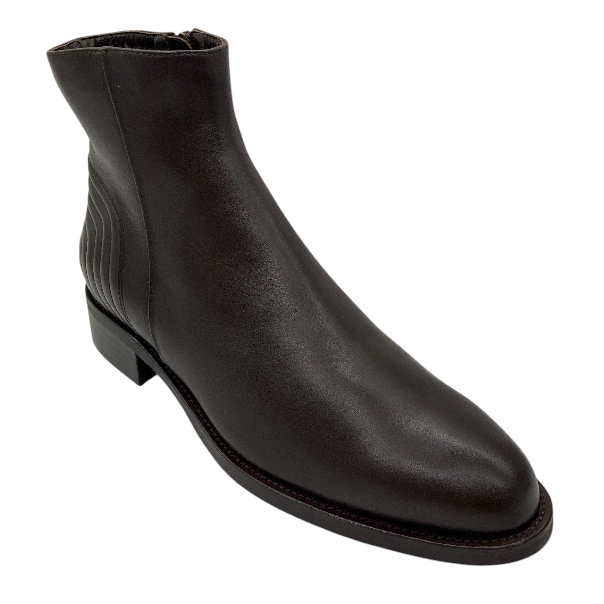 Aquatalia Brown Leather Ankle Boots