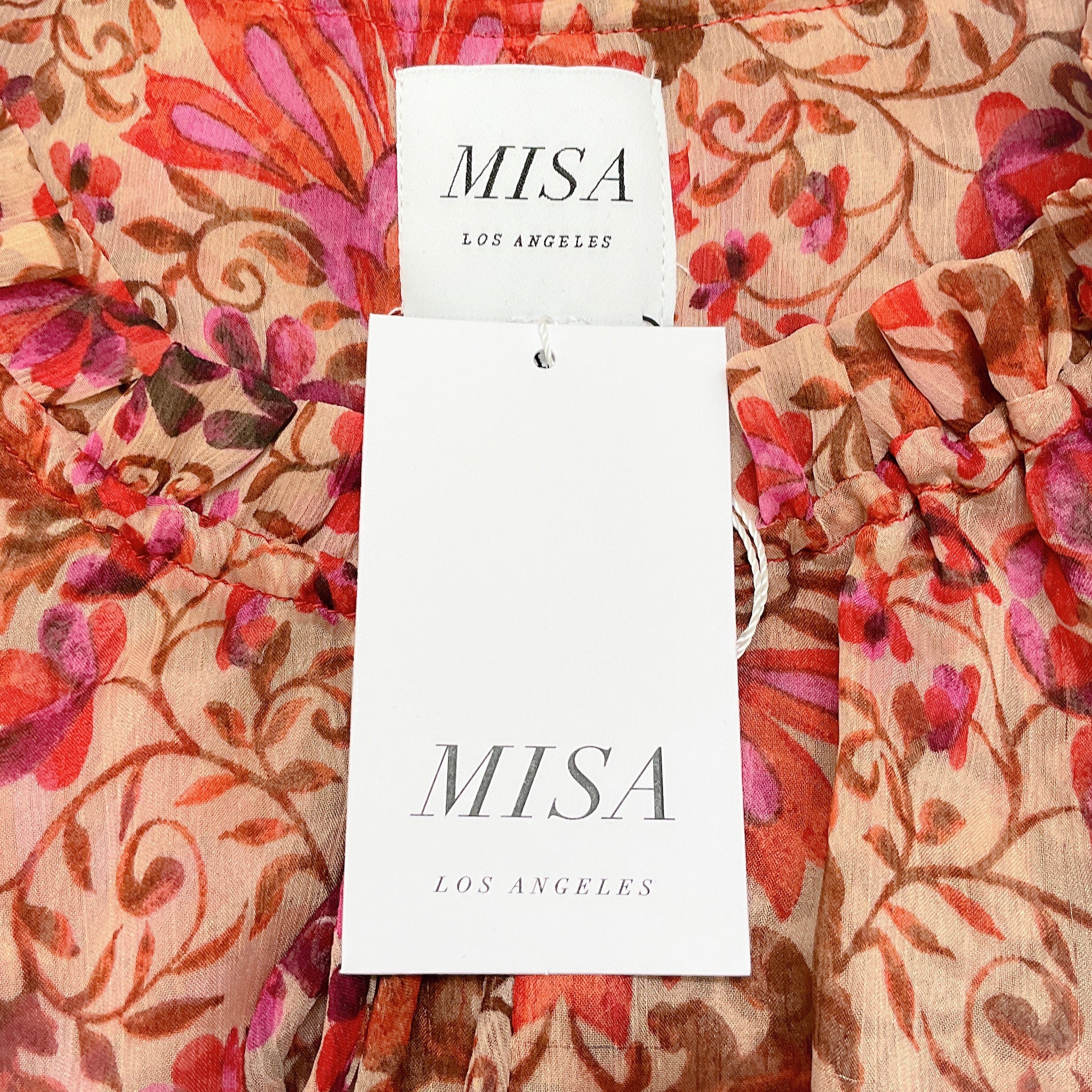 Misa Hibiscus Floral Ilanit Mini Dress