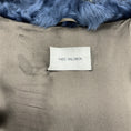 Load image into Gallery viewer, Yves Salomon Vintage Blue Lamb and Fox Hooded Jacket
